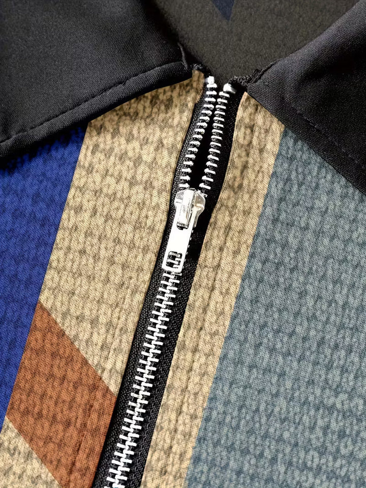 Thomson - Cămașă Cu Mânecă Lungă Si Jumătate De Fermoar