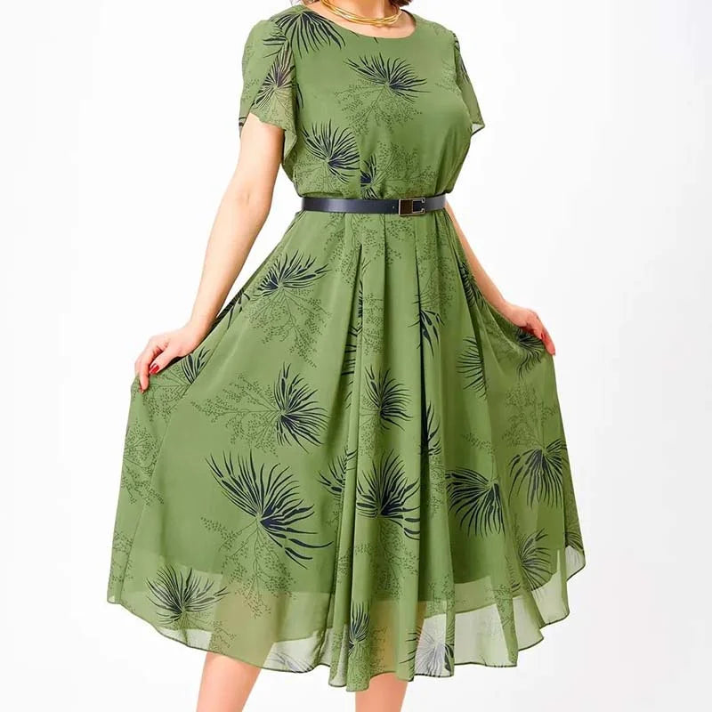Basma - Rochie Elegantă Din șifon