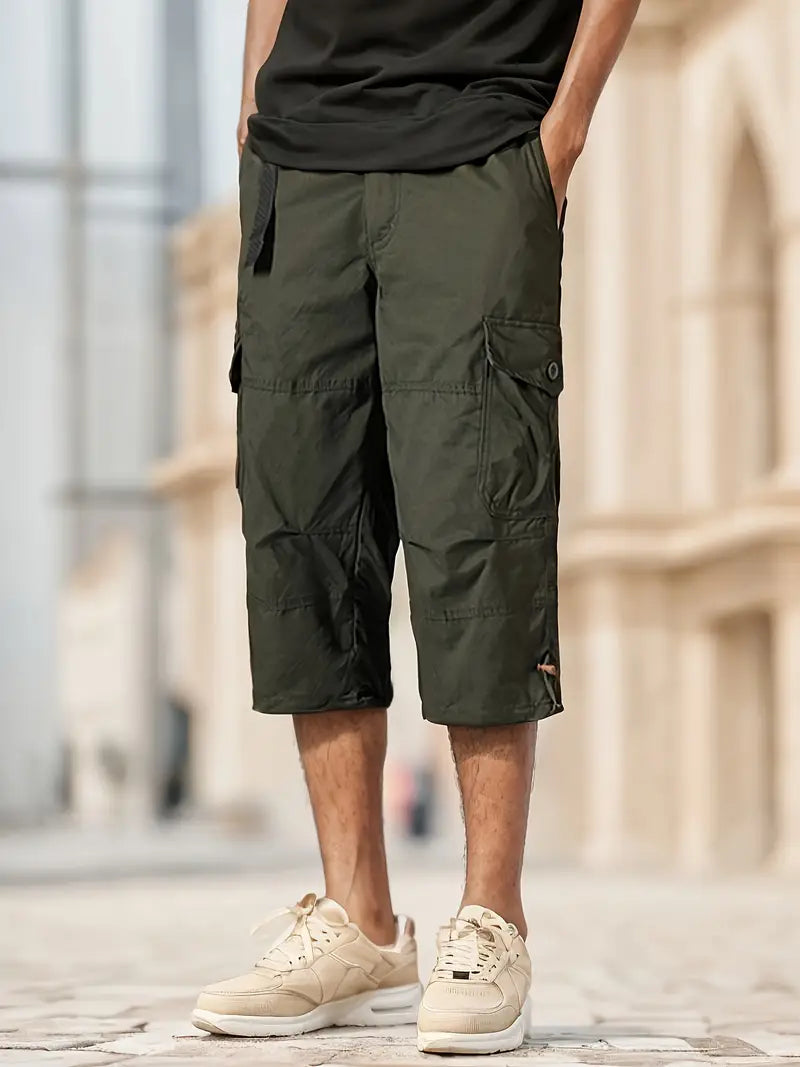 Gerhard - Pantaloni Eleganți Cu Buzunare Multiplă