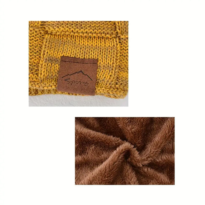 FrostFlex - Căciulă De Iarnă Tricotată Versatilă