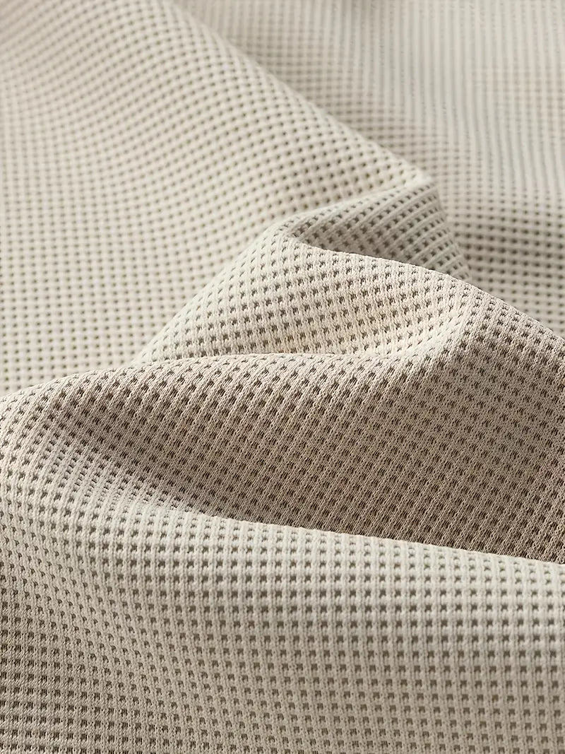 Aldous - Tricou Cu Mâneci Lungi Waffle