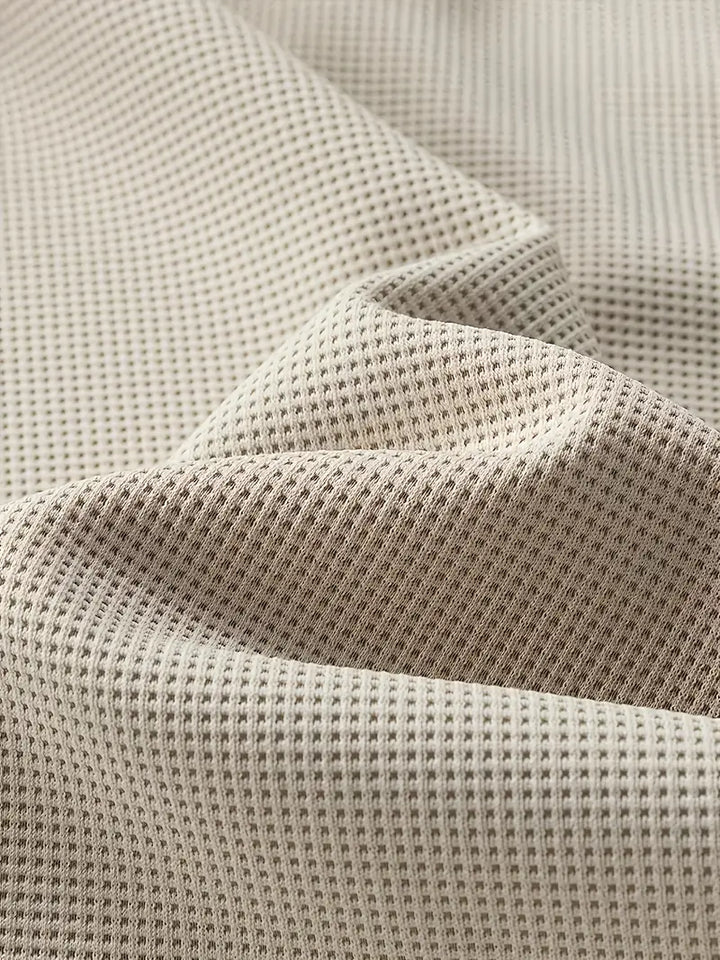 Aldous - Tricou Cu Mâneci Lungi Waffle