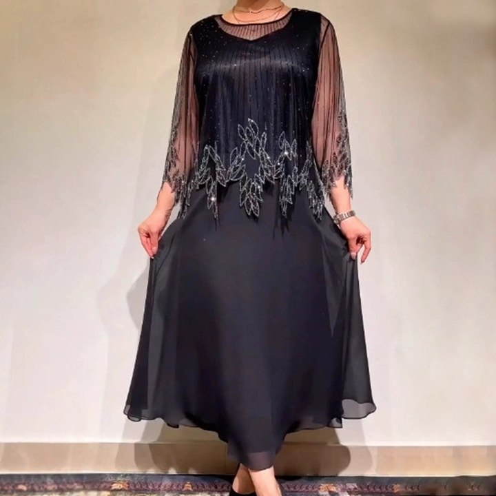 Eiriana - Rochie Midi Elegantă