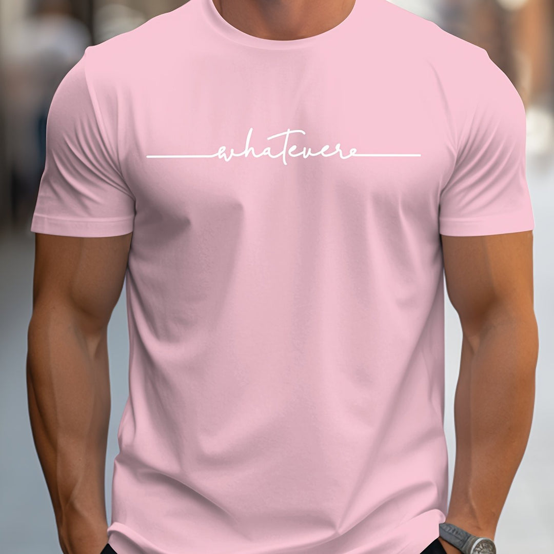 Keenan - Tricou Confortabil Cu Inscripție
