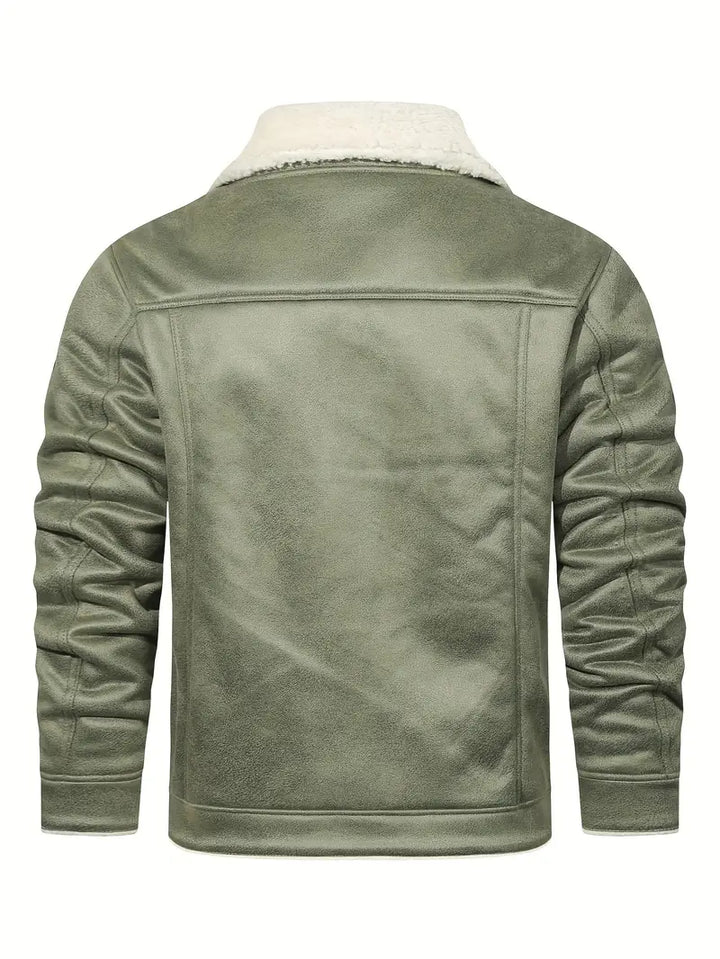 Frederik - Jachetă Casual Din Poliester Cu Căptușeală Din Materialul Sintetic