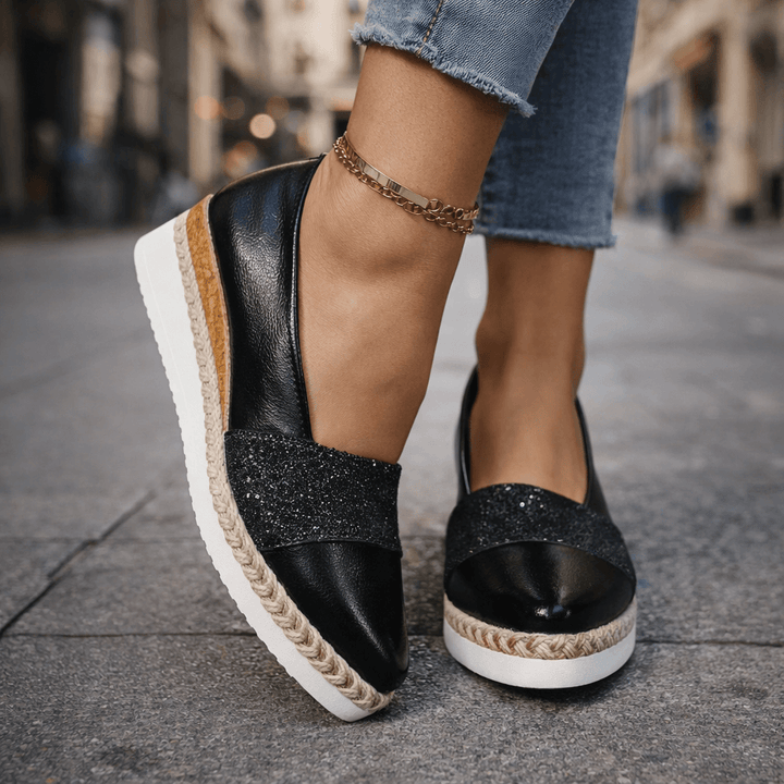 Jahaira - Elegant Antialunecare Wedge Pantofi