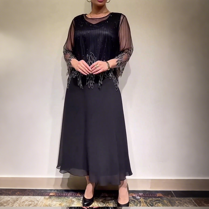 Eiriana - Rochie Midi Elegantă