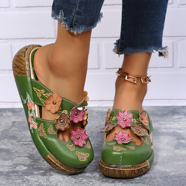 Oprah - Elegante Antiderapantă Wedge Sandale