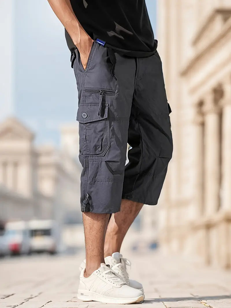 Gerhard - Pantaloni Eleganți Cu Buzunare Multiplă