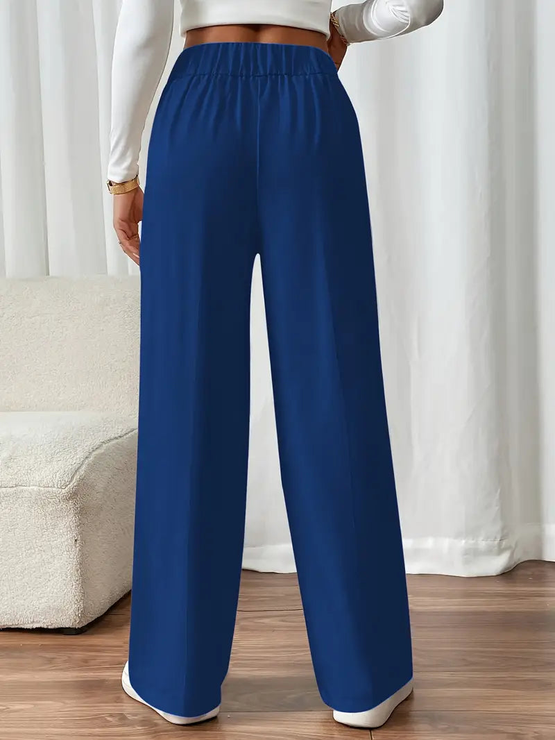 Orvella - Pantaloni Confortabili Largi Cu Buzunare
