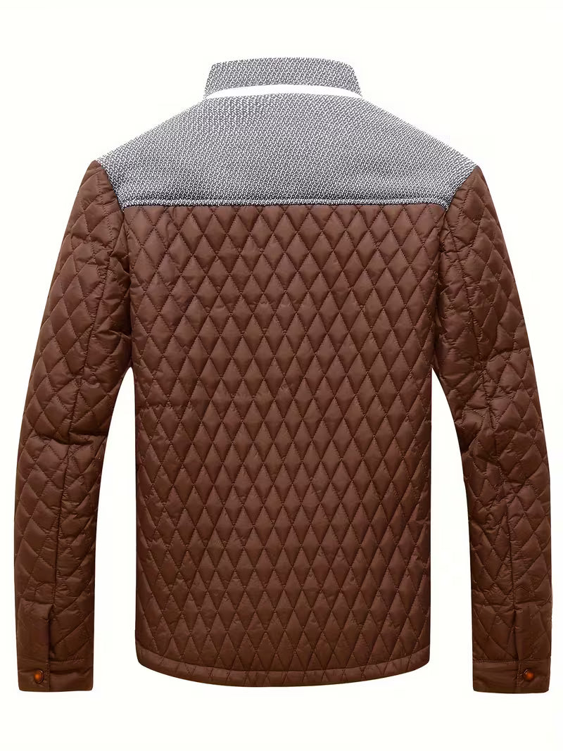 Stetson – Jachetă Matlasată Cu Patchwork Cu Diamante