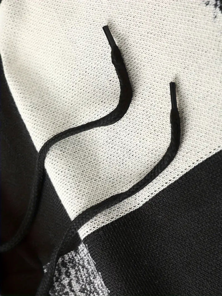 Donovan - Hanorac Confortabil Cu Glugă Tricotat