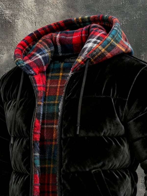 Trezeguet - Jacheta Casual Cu Glugă și Fermoar