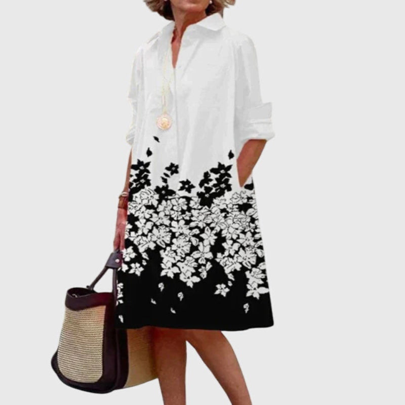 Oshadi - Rochie Mini Elegantă cu Buzunar