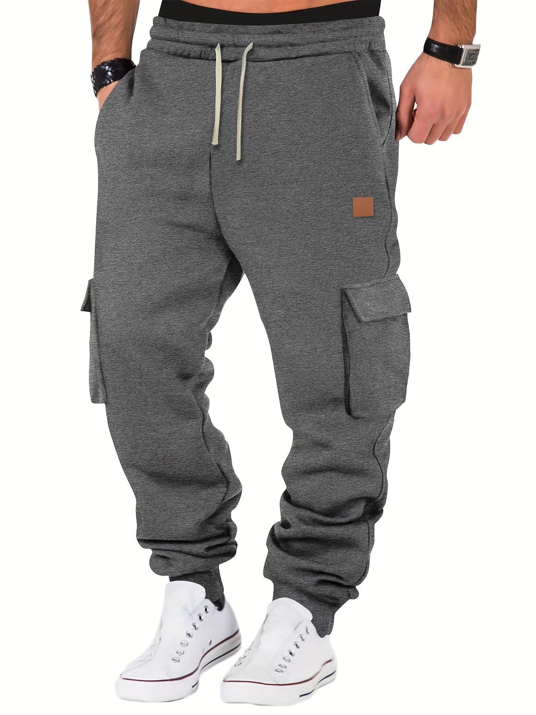 Daan - Pantaloni Jogger Cargo Cu Buzunare Multiplu