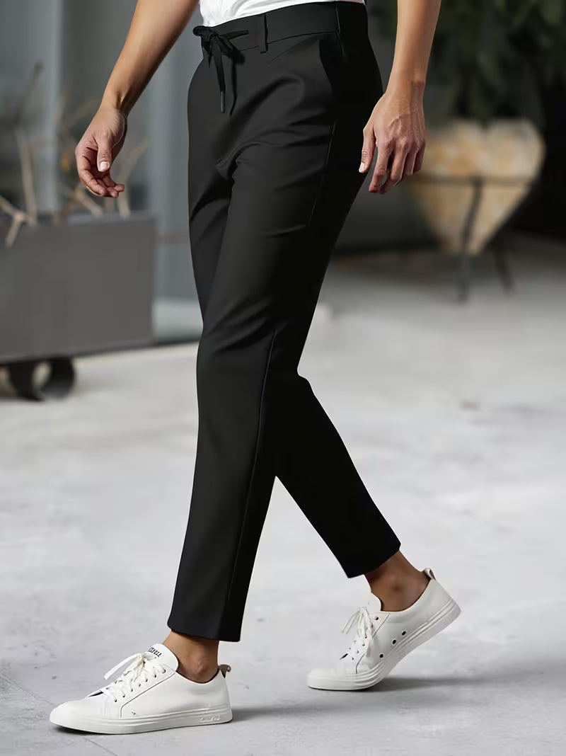 Krsto – Pantaloni Cu Talie De Înaltă Calitate