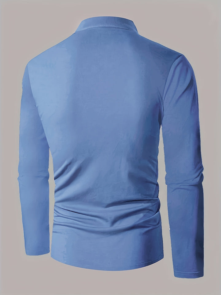 Tselmeg - Tricou Polo Cu Mâneci Lungi