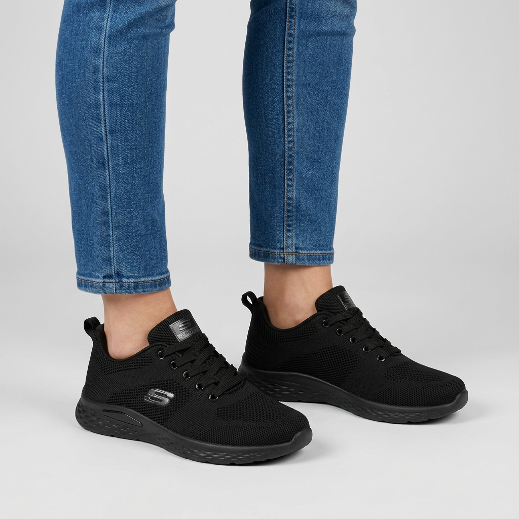 Alixia - Adidași Confortabili Cu Șireturi