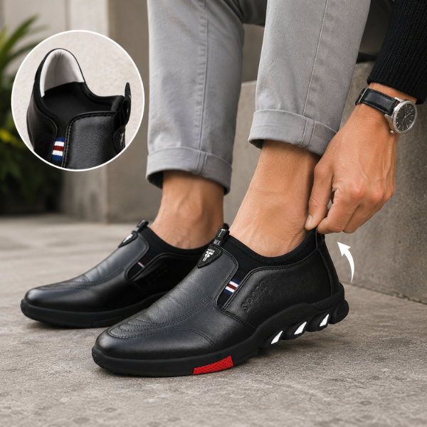 Thornton – Pantofi Eleganți Din Piele Fără șireturi