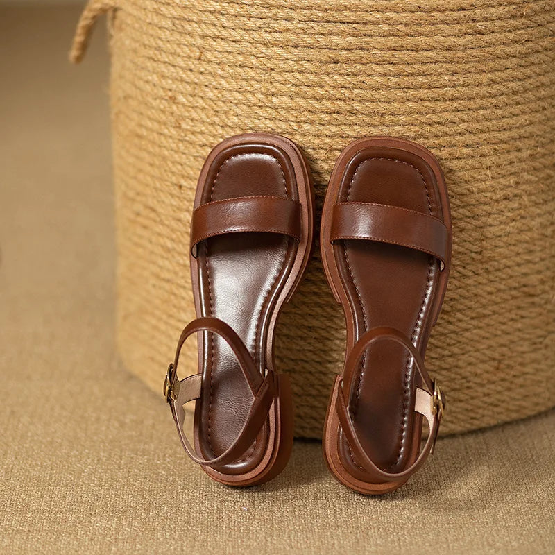 Ricci - Sandale Casual Din Piele