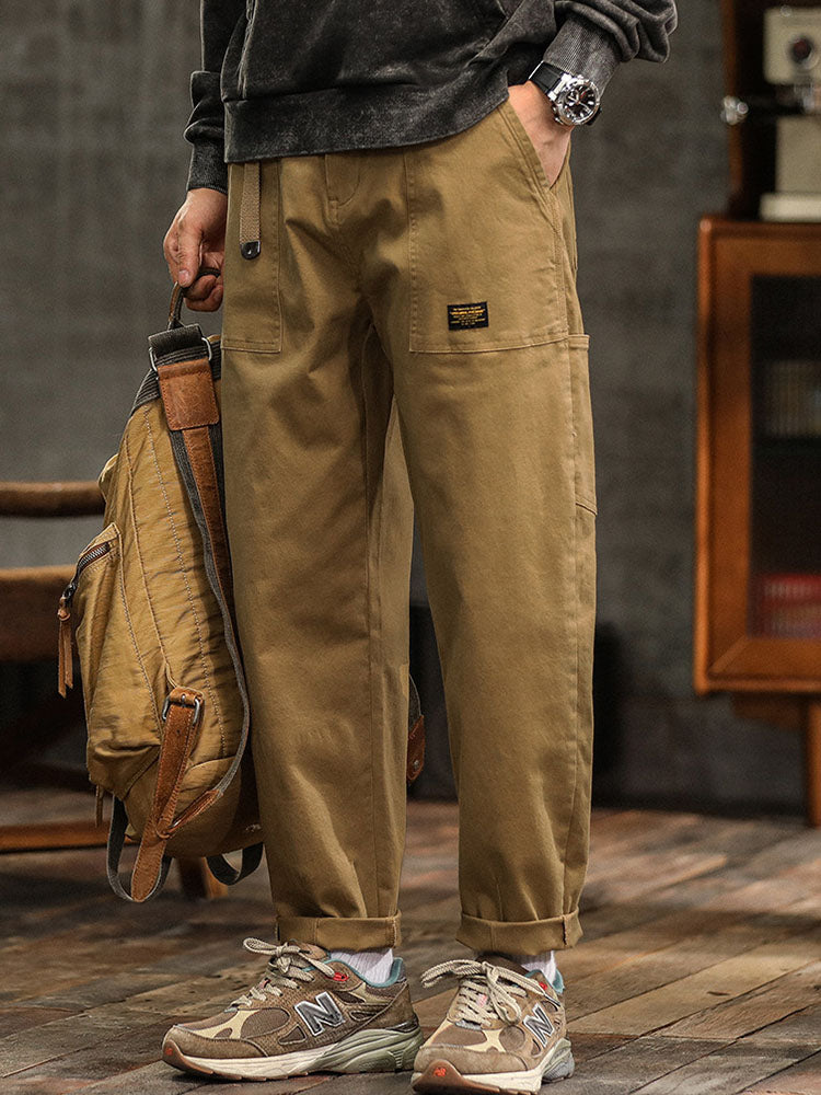 Rasmus - Pantaloni Cargo Eleganți Cu Buzunare