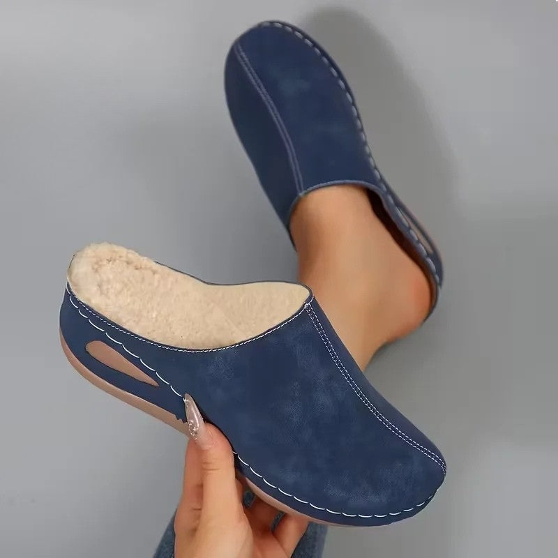 Lirona - Mocasini Confortabili Fără șireturi Cu Căptușeală Din Fleece
