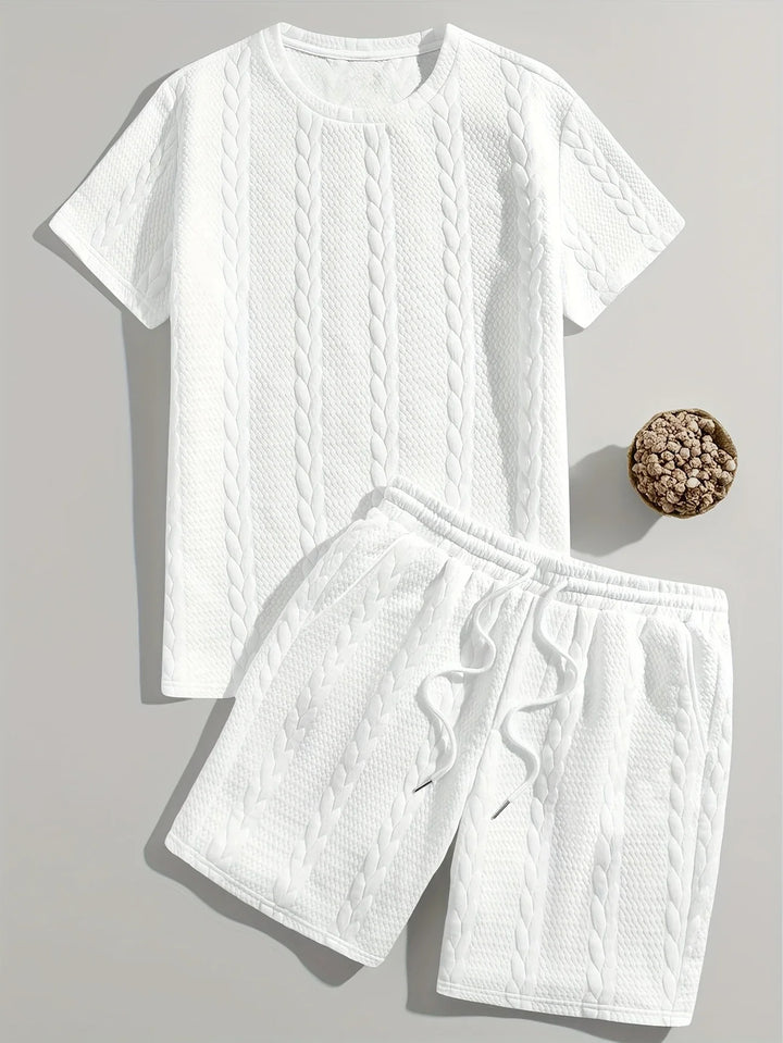 Archie - Set Casual Din Două Piese Tricotate