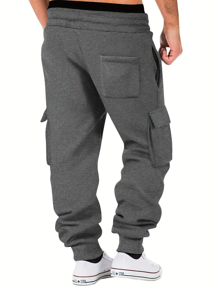 Daan - Pantaloni Jogger Cargo Cu Buzunare Multiplu