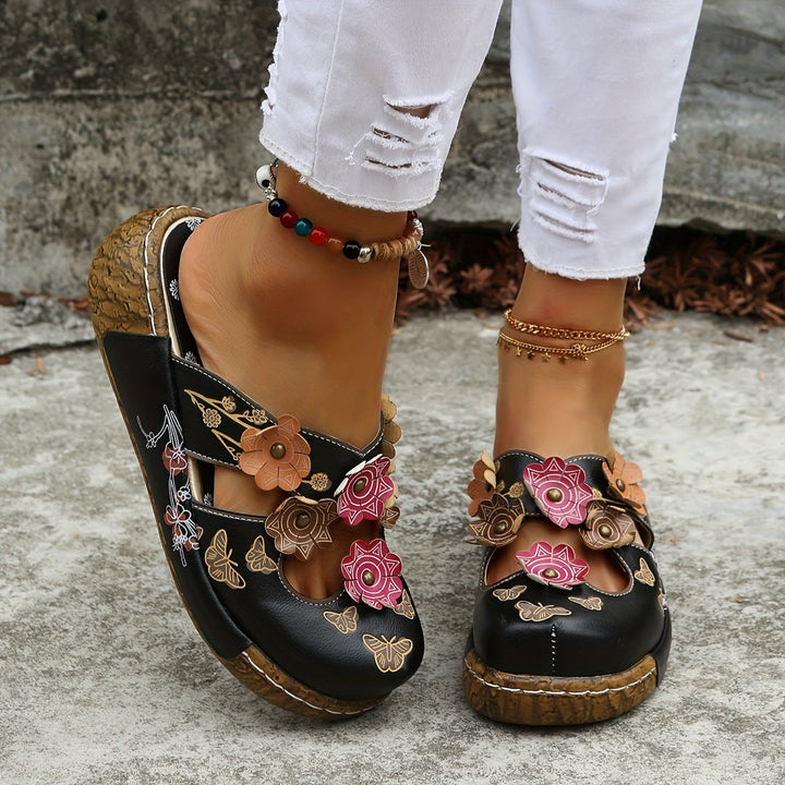 Oprah - Elegante Antiderapantă Wedge Sandale