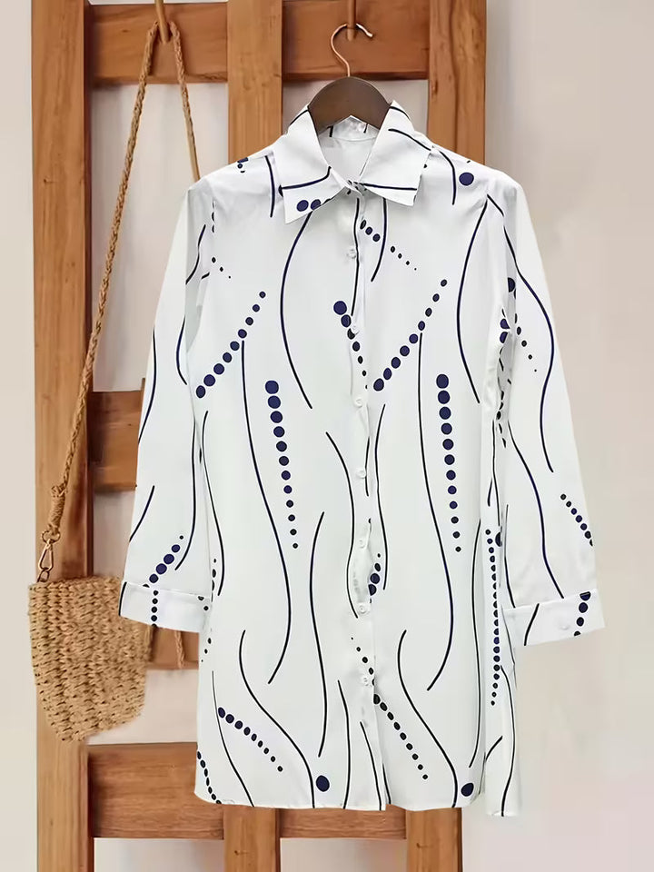 Belma – Rochie-Cămașă La Modă, Cu Nasturi