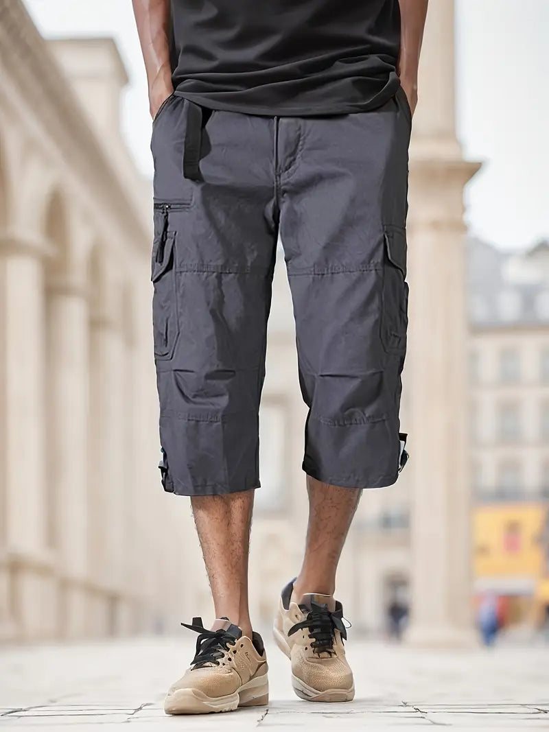 Gerhard - Pantaloni Eleganți Cu Buzunare Multiplă