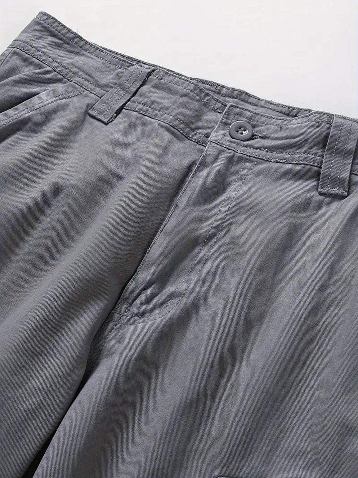 Mauro - Pantaloni Scurți Eleganți Cu Buzunare Multipl