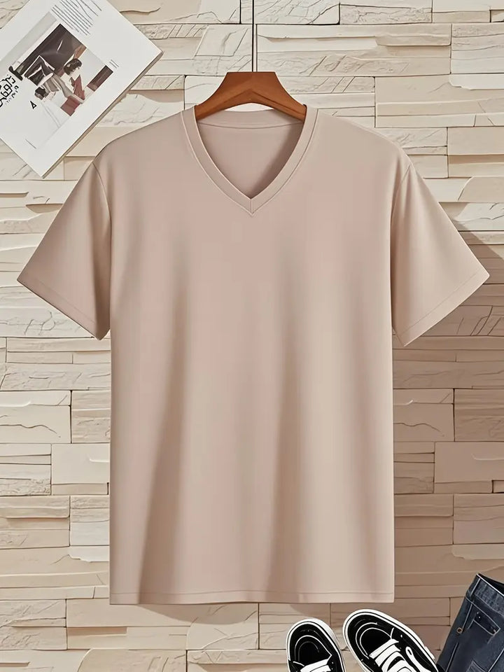 Fraga - Tricou Elegant Cu Mâneci Scurte