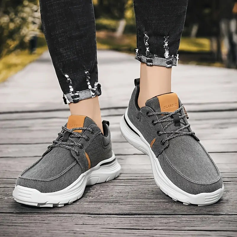Keidean - Adidași Din Pânză Respirabilă Cu Sireturi