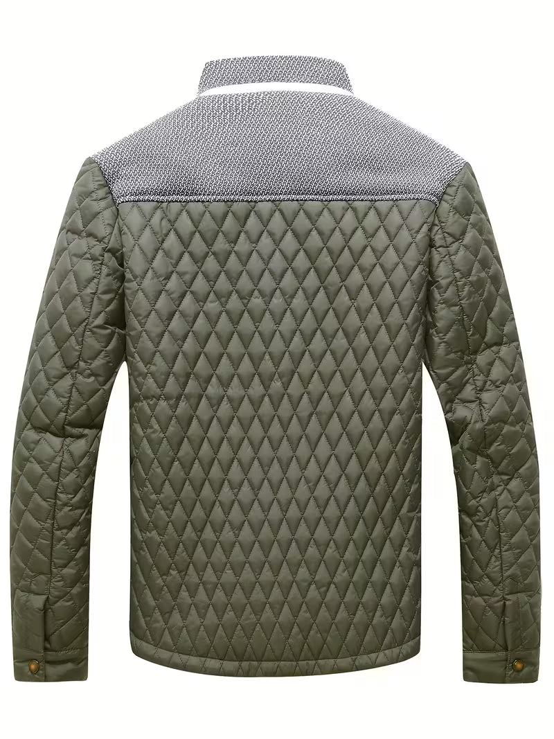 Stetson – Jachetă Matlasată Cu Patchwork Cu Diamante