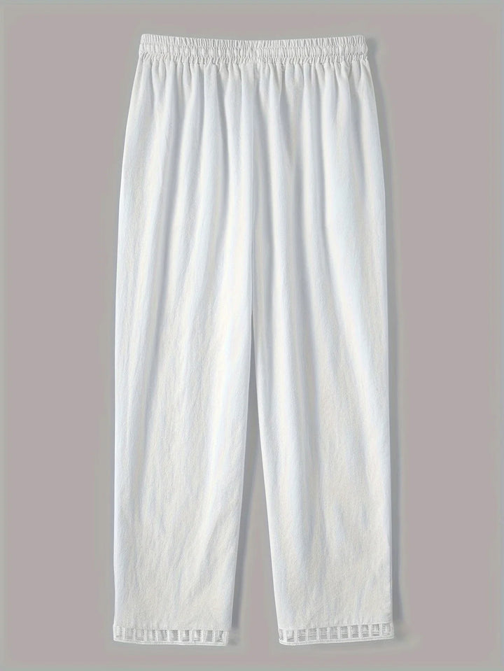Tracey - Contrastul Trim Pantaloni Tăiați