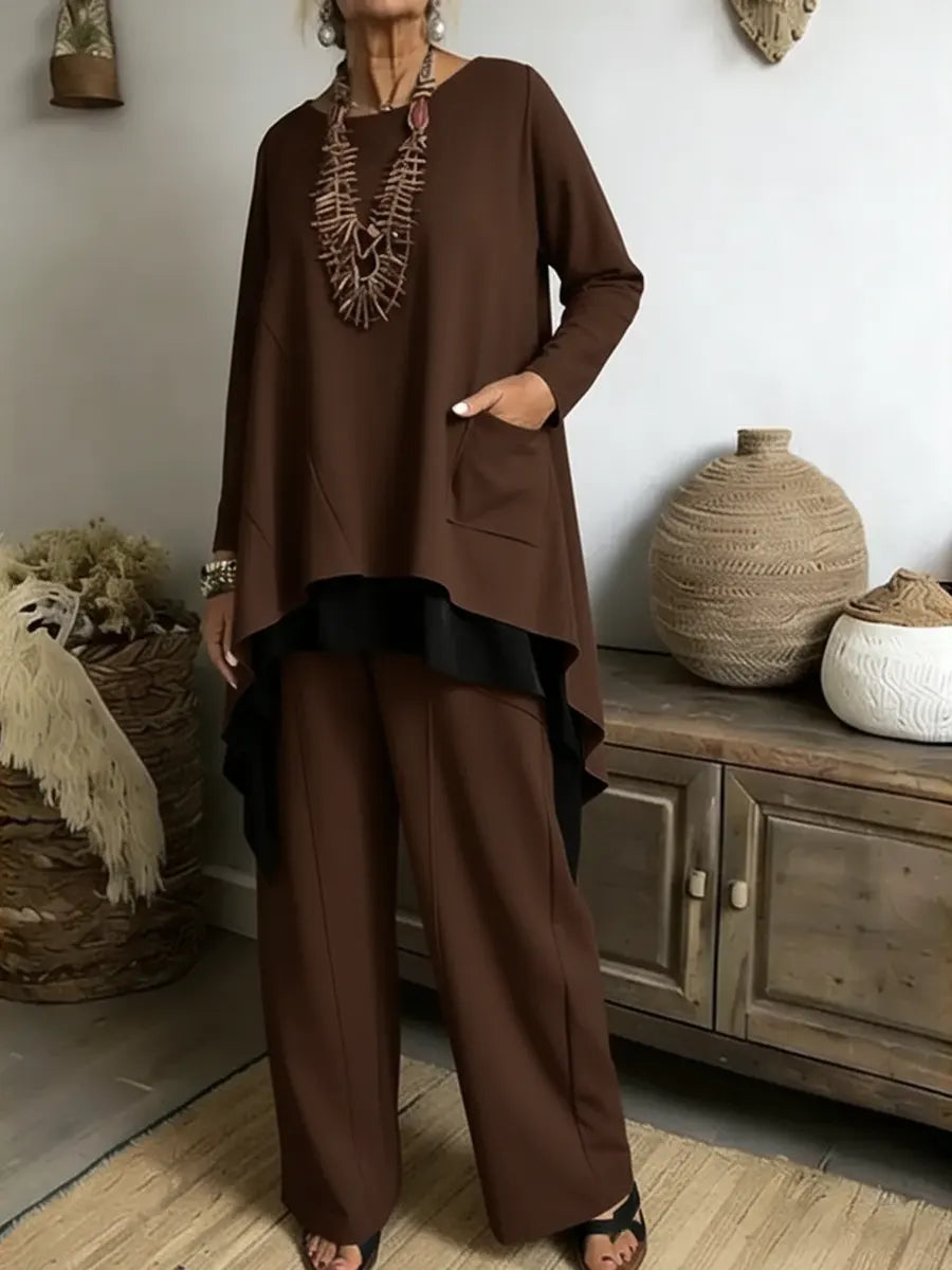 Naelia - Set Elegant Din Două Piese