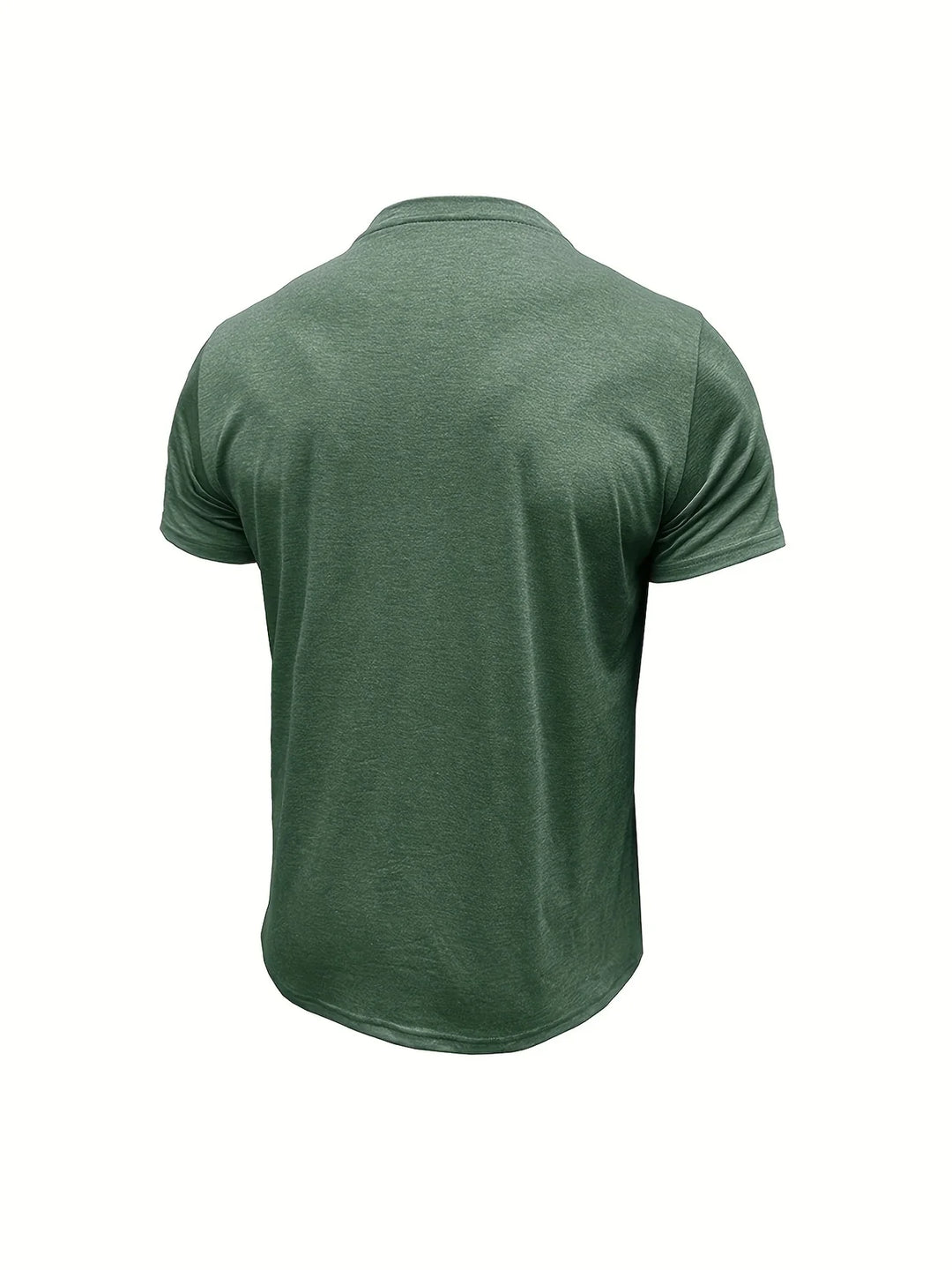 Saxon - Tricou Elegant Cu Guler Rotund și Buzunar