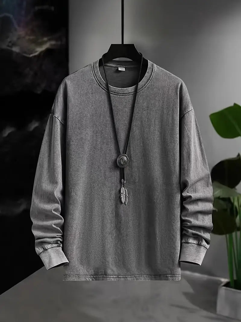 Alden - Cămașă Cu Mâneci Lungi, Inspirată Din Stilul Vintage