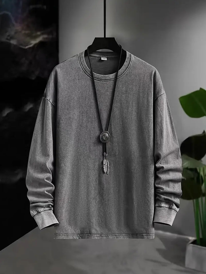 Alden - Cămașă Cu Mâneci Lungi, Inspirată Din Stilul Vintage