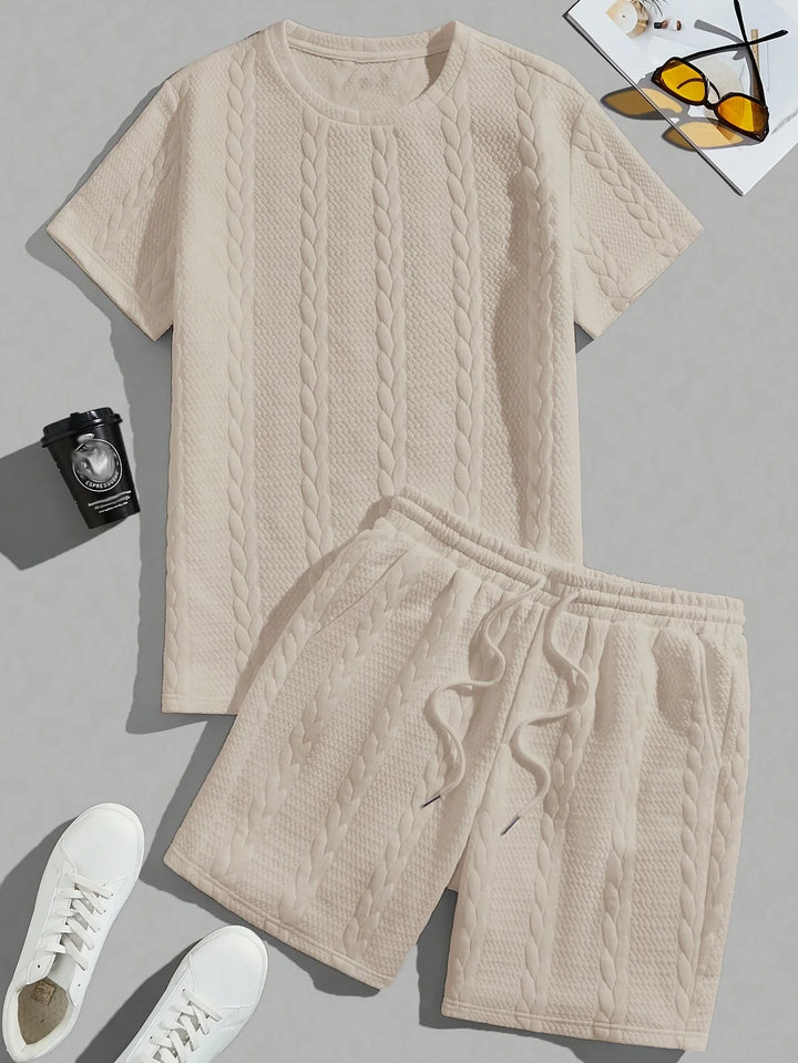 Archie - Set Casual Din Două Piese Tricotate