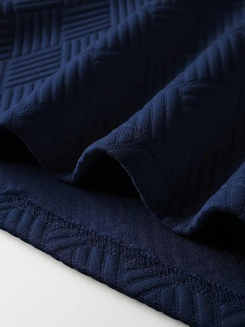 Kenric - Cămașă Casual Cu Nasturi Si Rextură