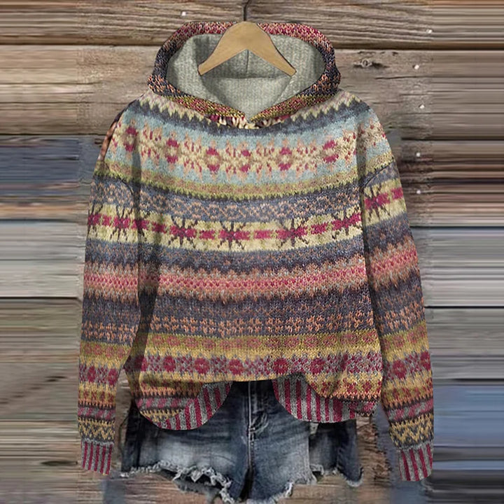 Annika - Hanorac Retro Etnic