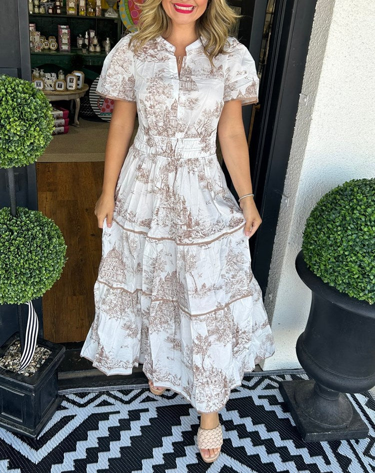 Ortrud - Rochie Maxi Clasică
