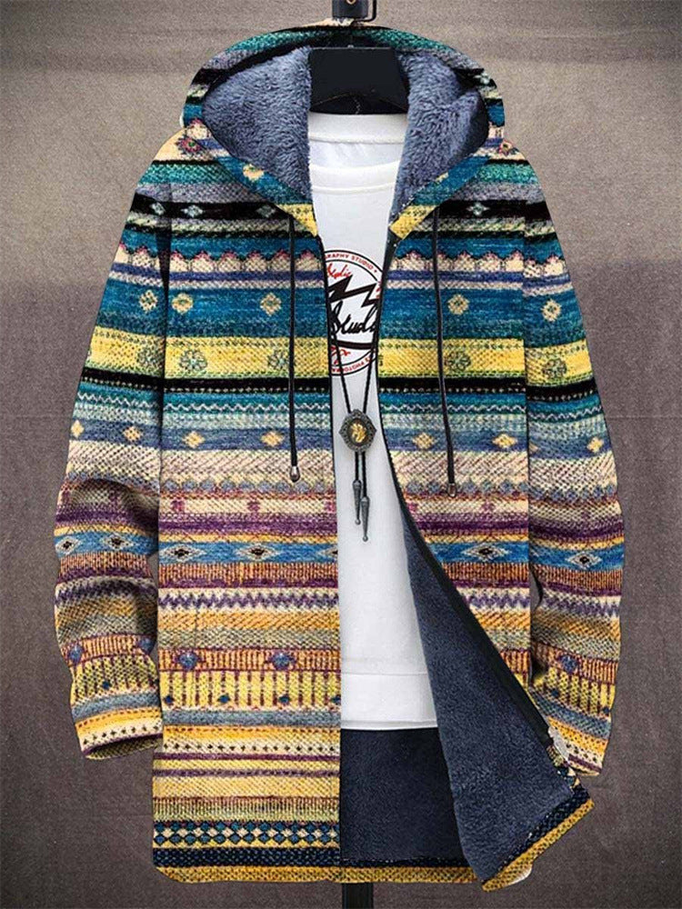 Annet -  Cardigan luxos, Inspirat artistic, cu închidere cu Fermoar