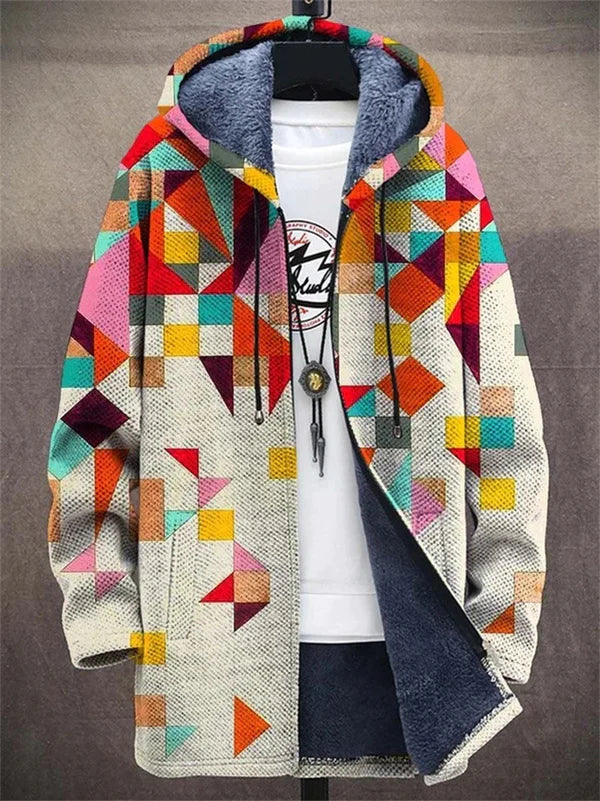 Aria -Cardigan luxos cu fermoar artistic Inspiration