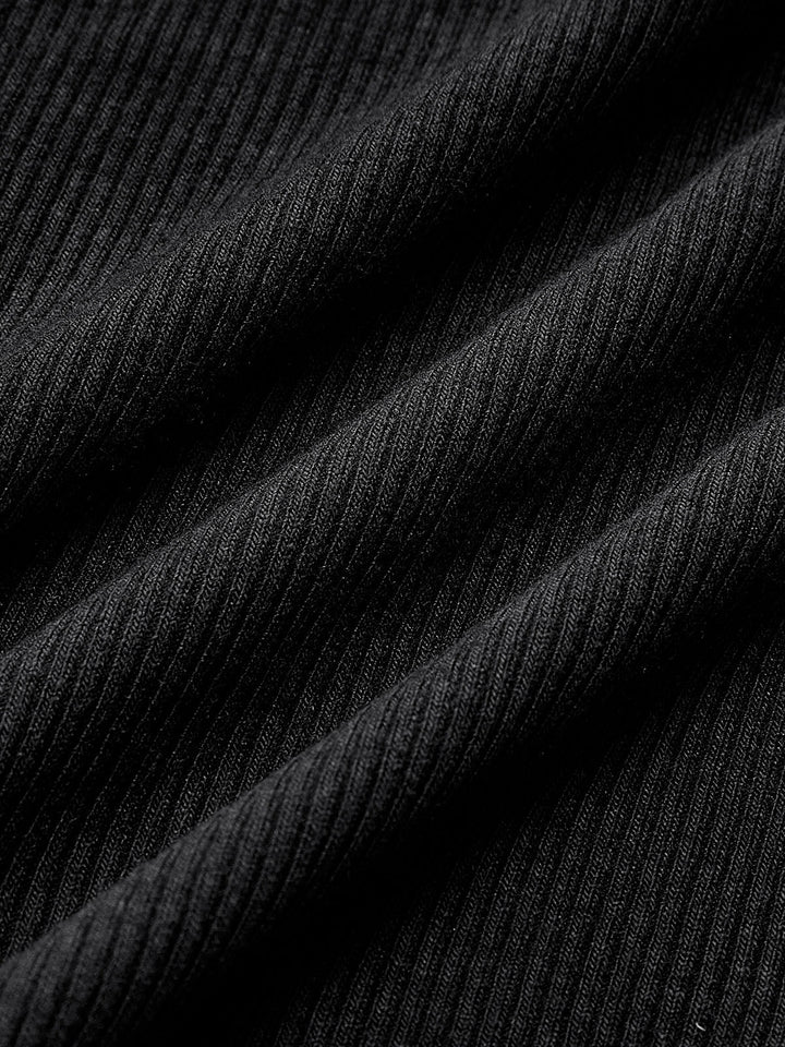 Tawia - Bluză Cu Mâneci Lungi, Croială Slim Fit, Cu Nervuri
