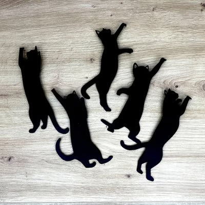 KittyMark - Semne de Carte din Metal în Formă de Pisică
