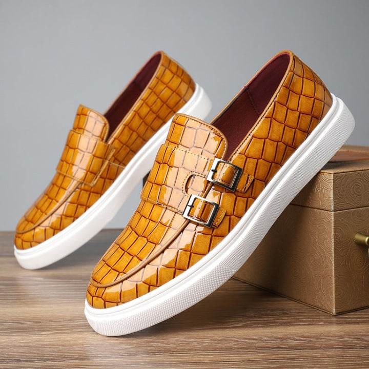 Loic - Mocasin Cu Model De Crocodil