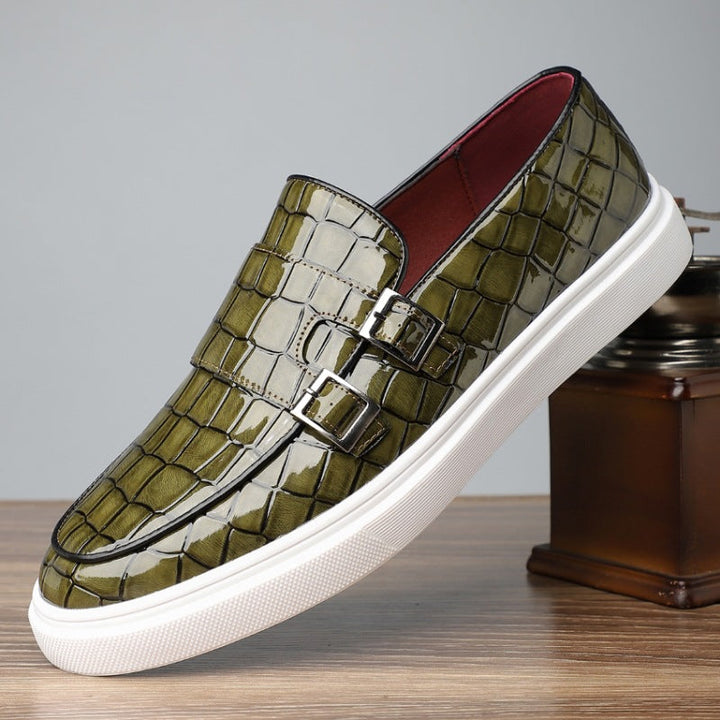 Loic - Mocasin Cu Model De Crocodil